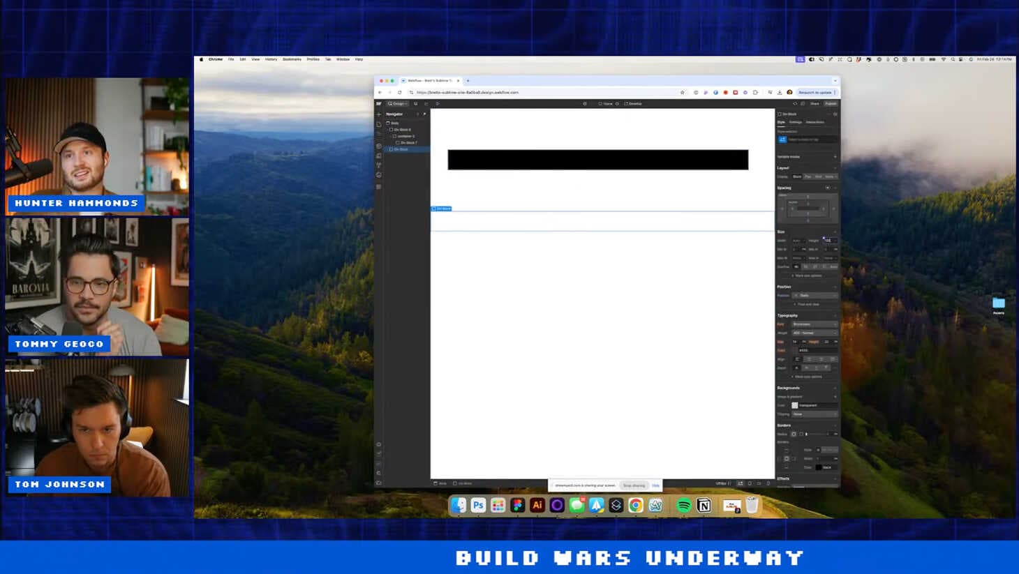 5분 경과된 시점의 Brett의 작업물
